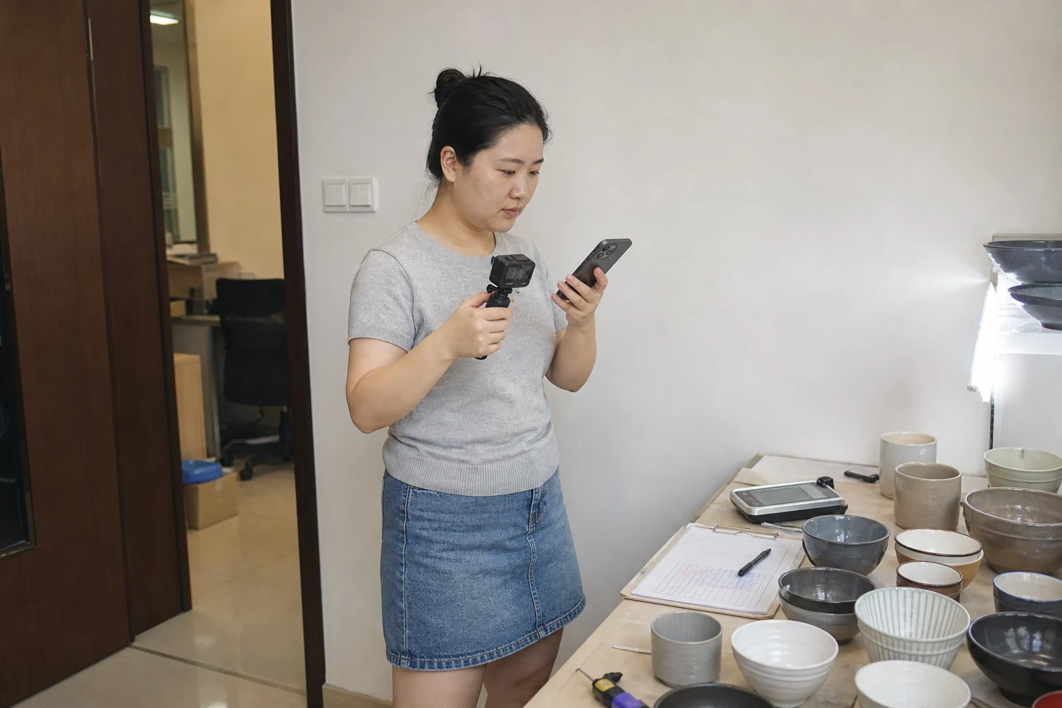 碗定制到了规格确认先核对哪些条件
