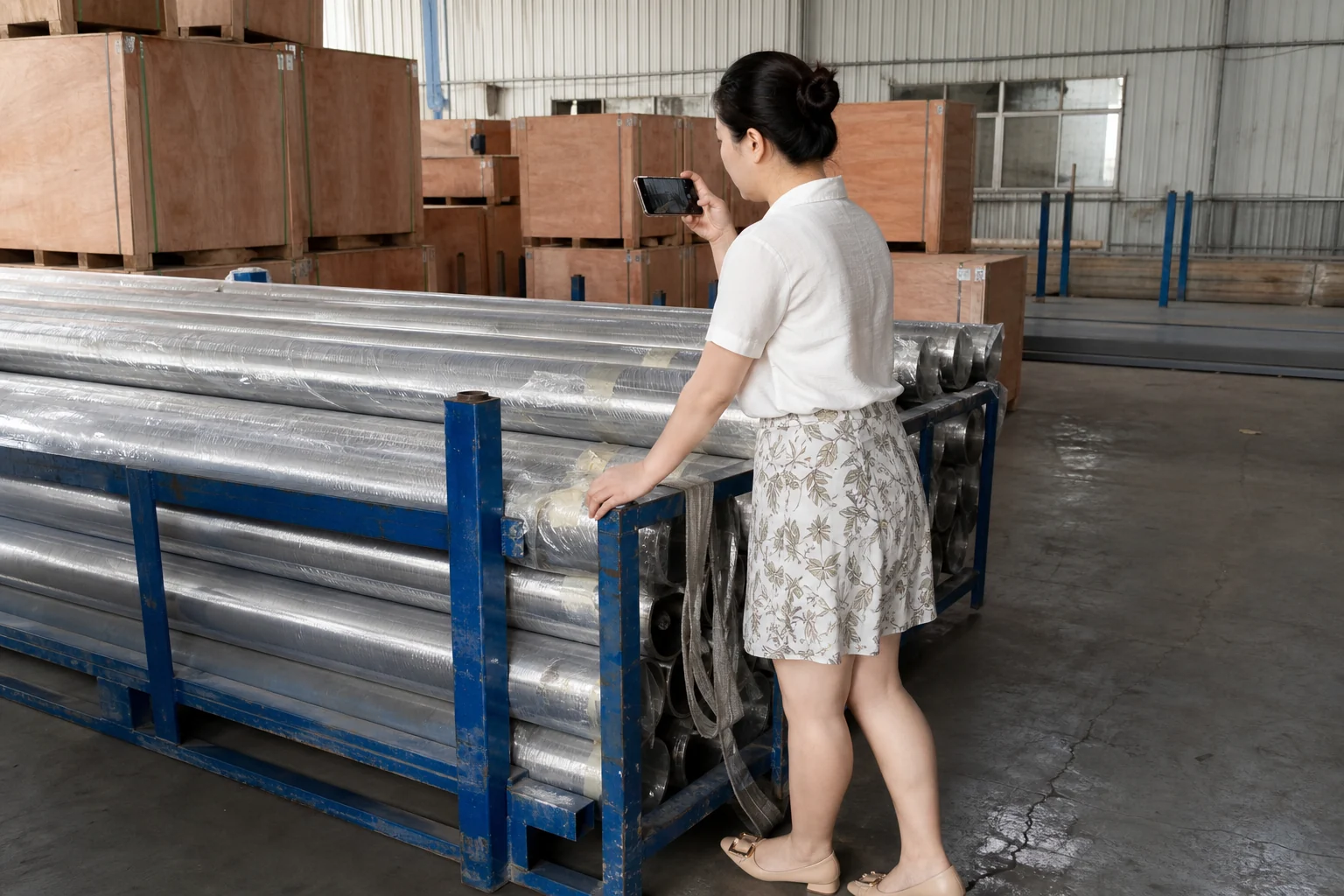 钢管加工到了使用与维护遇到异常先停在哪一步