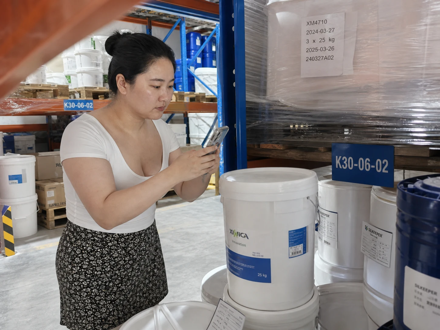 精密消光剂物流交付，样品与批次怎样对上