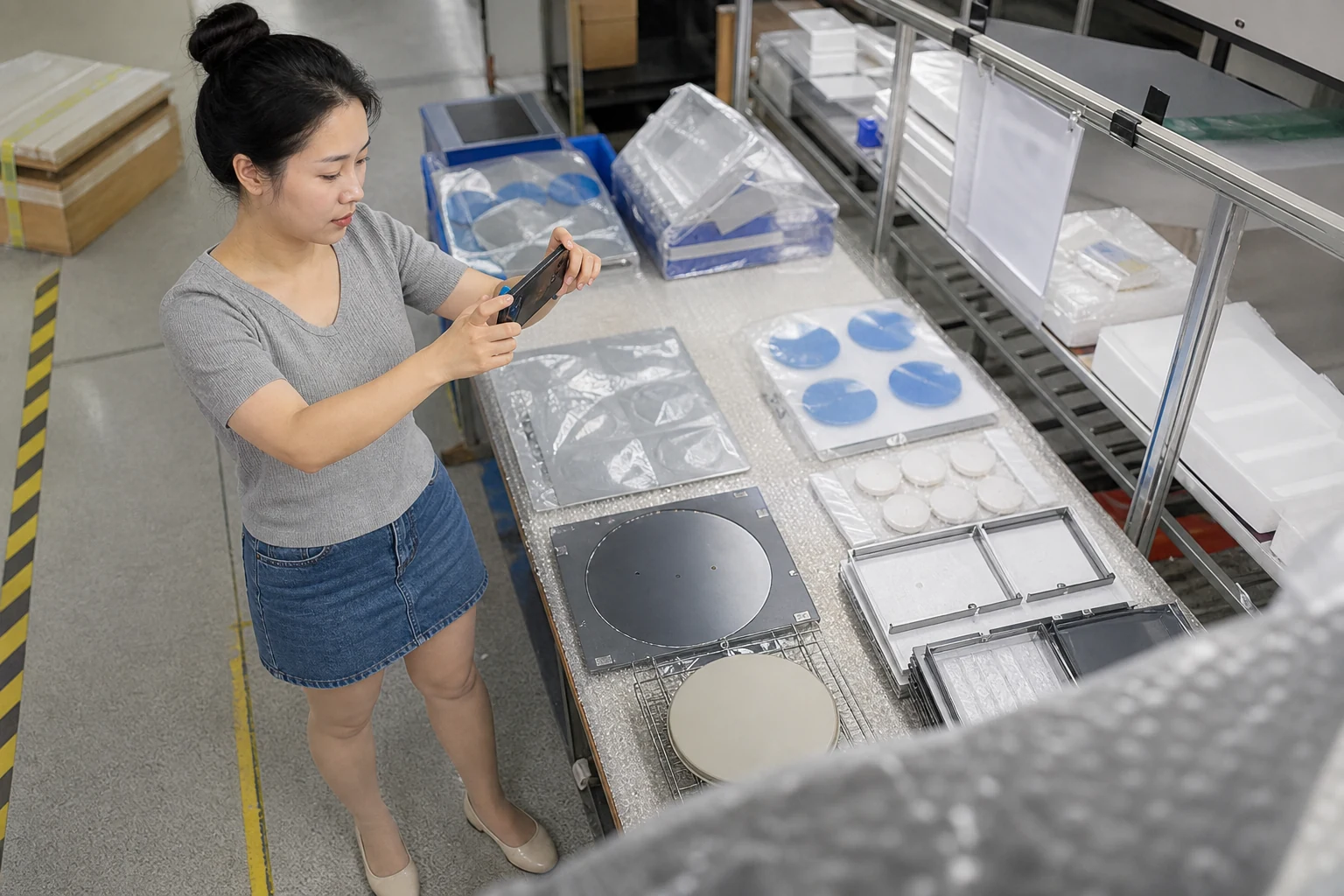 高介电定制产品来料检验与批次记录