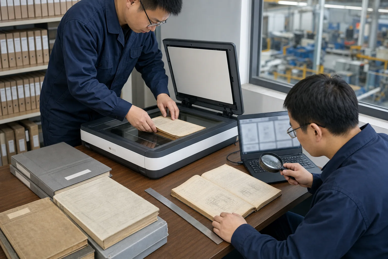 扫描版产品手册缺少文字层，型号参数很难被抓取